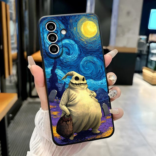 The Nightmare Before Christmas Handyhülle für Samsung Galaxy A13 A25 A33 A35 A36 A52 A54 A56 5G Stoßfest Weiche Schutzhülle Multicolor - Bild 1