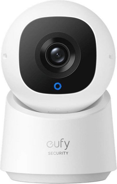 eufy Innenkamera C220 - 2K WLAN Überwachungskamera mit 360° KI-Verfolgung, Weiß - Bild 1