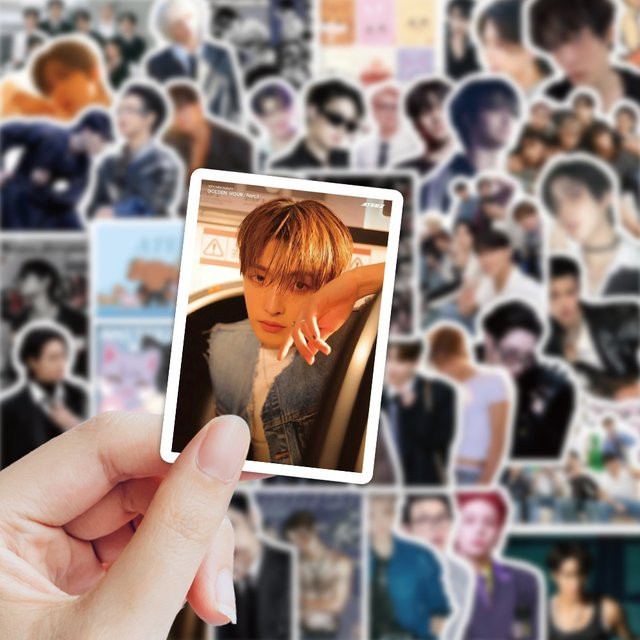 FANLU ATEEZ Kpop Idol Aufkleber, 70-teiliges Set - Bild 1