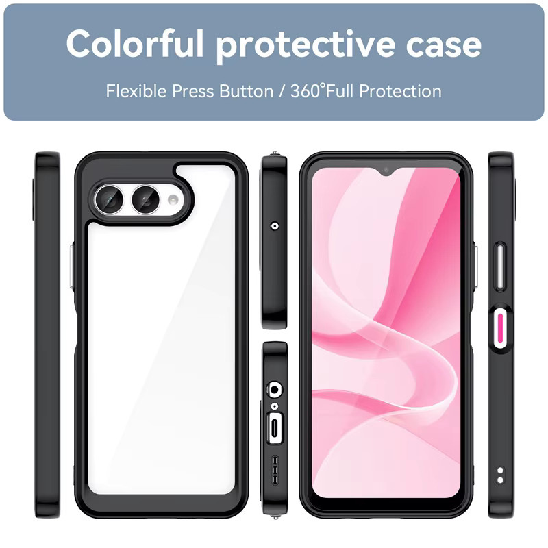 Schutzhülle für T-Mobile T Telefon 3 und T-Mobile T Telefon 3 Pro von Wolfrule in Blau aus TPU und Acryl - Bild 2