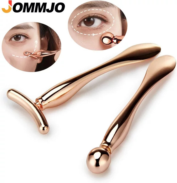 JOMMJO Augencreme Applikator Metall Massagegerät, Unisex - Bild 1