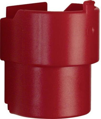 Hager WTA6100RG Abstand-Stutzen in Rot mit Glasoberfläche - Bild 1