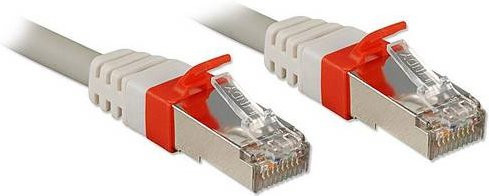 LINDY RJ45 Netzwerkkabel Cat6a Patchkabel Ethernet LAN Grau, Länge: 1,00 m - Bild 1