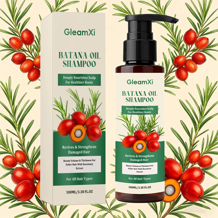 Gleamxi Batana-Öl-Shampoo mit Rosmarin für trockenes Haar - Bild 2