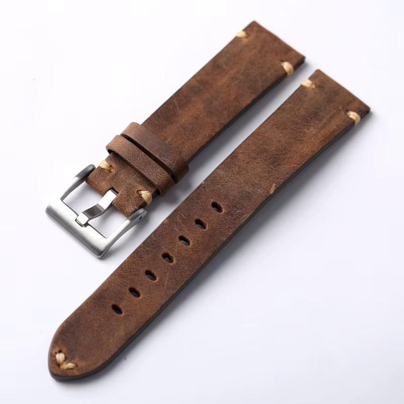 Raystray Uhrenarmband Rindsleder, Vintage, Herren - Bild 2
