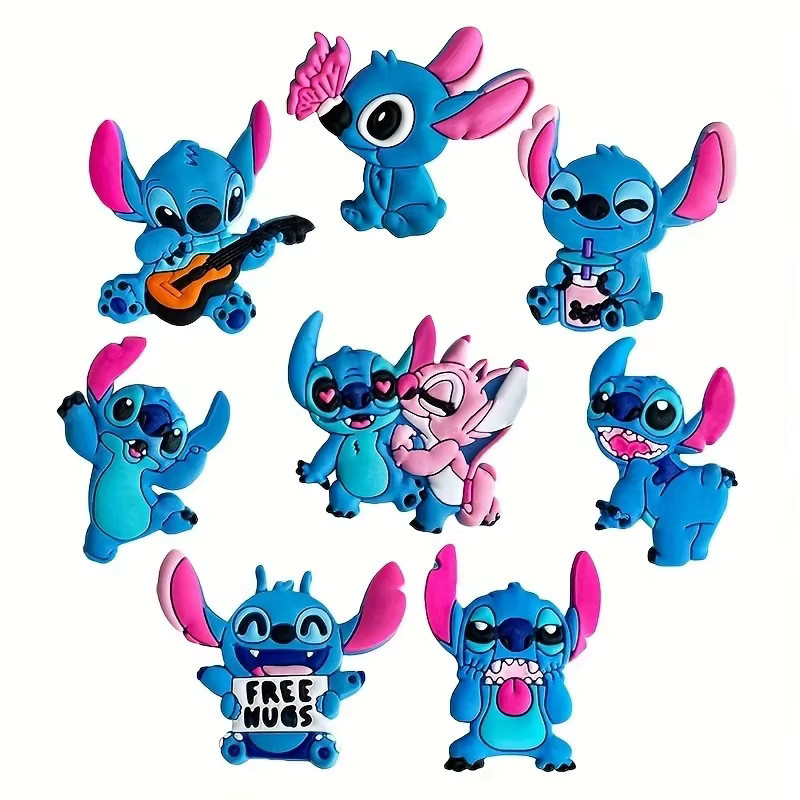 Bandai Charms, 8-teiliges Set, Cartoon, Kinder, Mädchen, PVC - Bild 4
