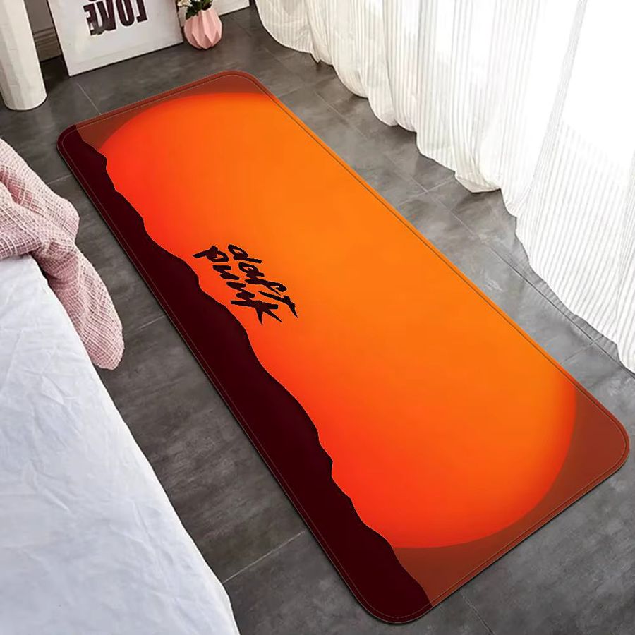 Daft Punk Badezimmermatte A-Around T-The W-World rutschfeste Waschküchenmatte für Wohnzimmer und Balkon - Bild 4