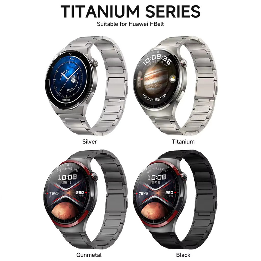 OAKCHARM Uhrenarmband Titan, Silber, Unisex - Bild 2