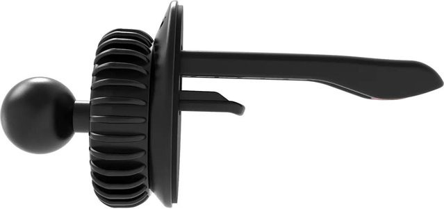 Magnetische Universal Handyhalterung für das Auto mit 17mm Kugelkopfbasis und Lüftungsschlitz-Klemme in Schwarz - Bild 1