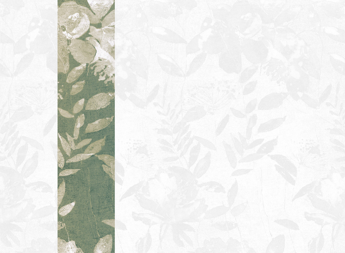 Jannelli & Volpi Mural Lucy Wandgestaltung Floral in Green Panel 2 - Bild 1