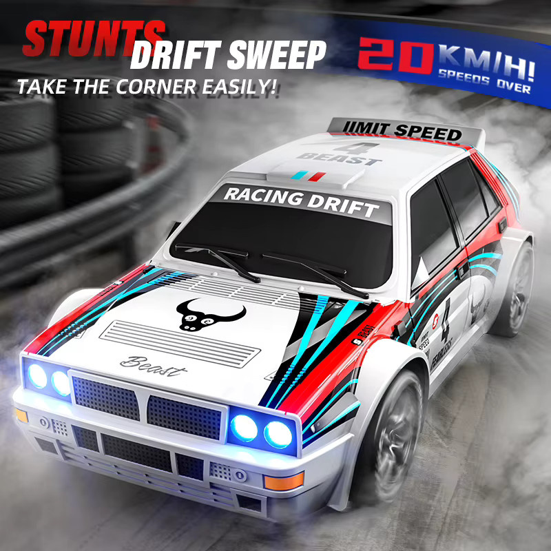 ZNLYRION RC Drift Car 204PRO, ferngesteuertes Rennauto, 1:24, mit LED-Licht - Bild 6