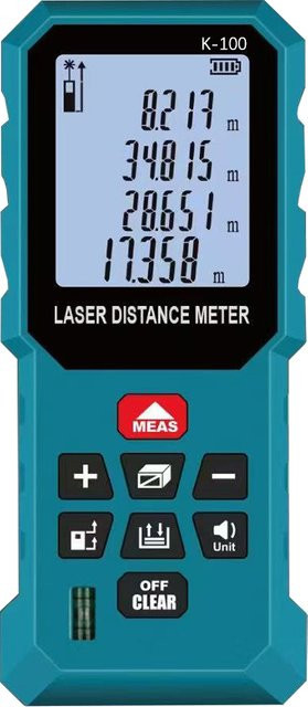 Heipoe Laser-Entfernungsmesser Mini-Laser-Messwerkzeug mit hoher Genauigkeit und mehreren Messfunktionen - Bild 1