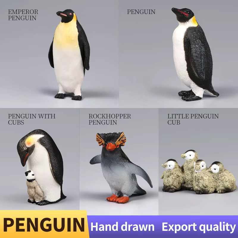 XIALIBAOMOWAN Sea Life South Pole Penguin Cub Set, Actionfiguren, Meerestiere - Bild 2