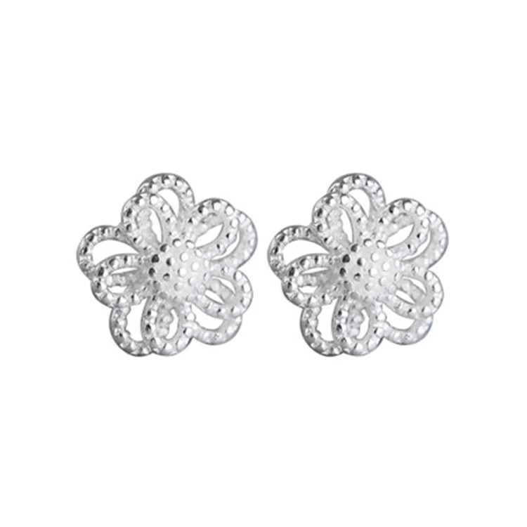 Ohrstecker 925 Silber, Blumen, Damen - Bild 5