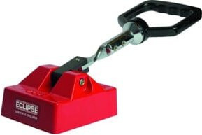 Eclipse Magnetheber aus Aluminium in Rot mit 170 kg Haltekraft, B/T/H: 118 x 38 mm - Bild 1