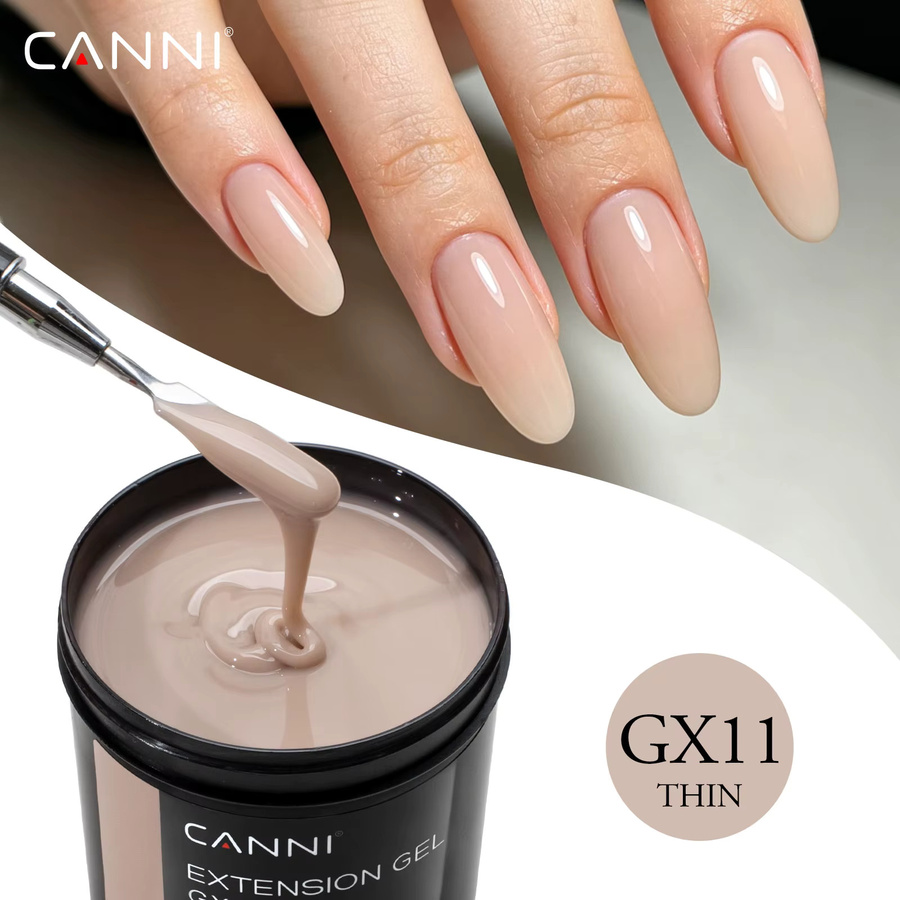 CANNI Extension Builder Nagelgel, Camouflage-Jelly, Glänzend, 8 Oz - Bild 2