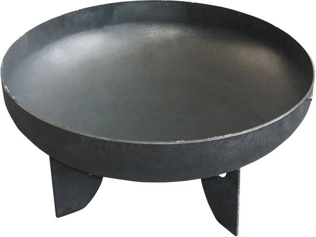Lex Feuerschale aus Stahl in Schwarz, Durchmesser: 50 cm - Bild 1