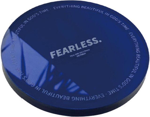 Dekorative Acryl-Tassenuntersetzer von CosyHome in Blau, rund und minimalistisch zur Wärmeisolierung - Bild 1