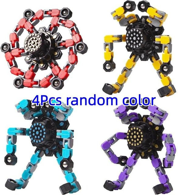 Topmix Transformierbare Fidget Spinner, 4-teiliges Set - Bild 1