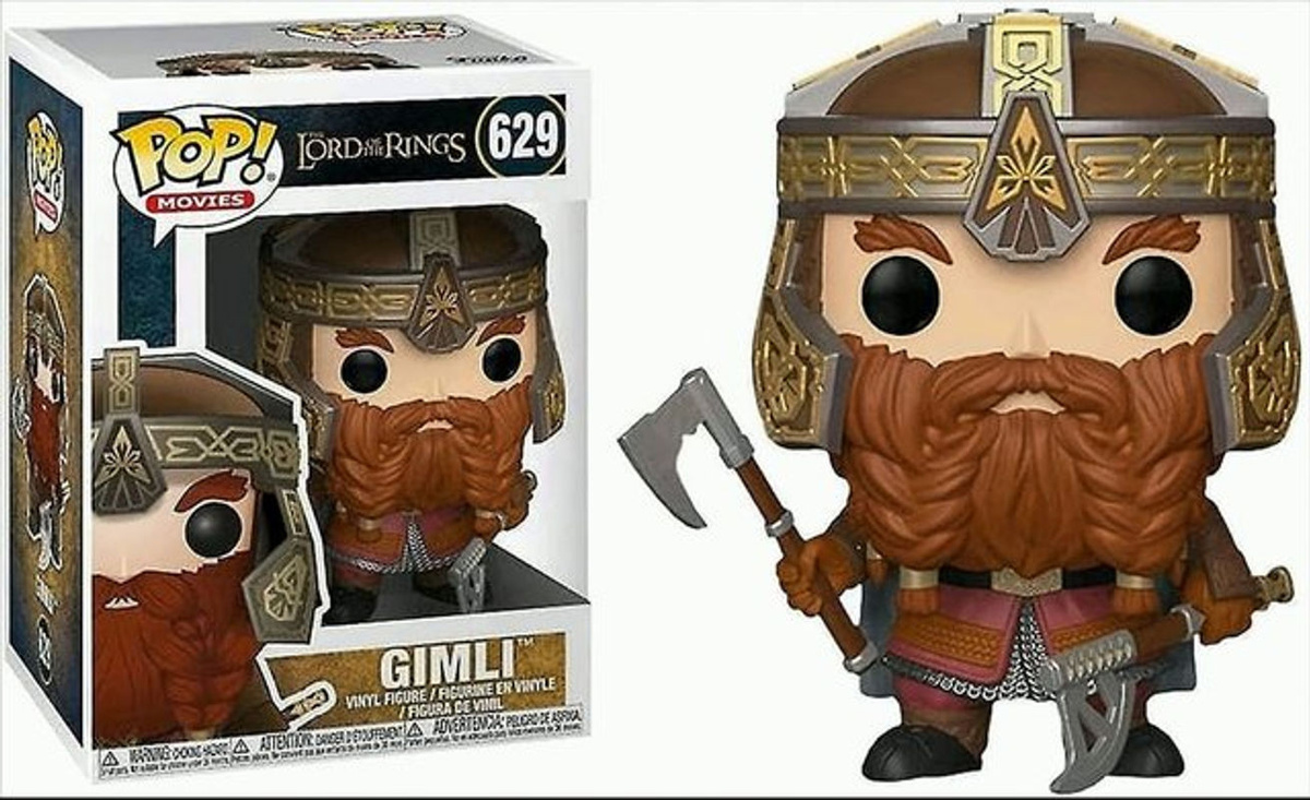 Funko POP Lord of the Rings Gimli Series 4 Figur in Mehrfarbig - Bild 1
