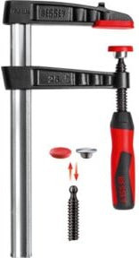 Bessey Temperguss-Schraubzwinge TG-2K 300/120 in Rot - Bild 1