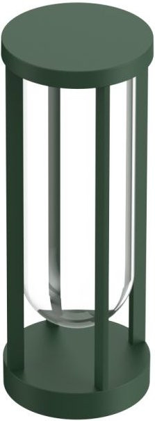Flos In Vitro Bollard Pollerleuchte aus Aluminium in Grün mit LED und dimmbarer Funktion - Bild 1