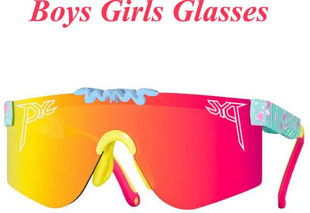 PITS OCTAL VIPERS TRABEC Kinder-Sonnenbrille, Vollrand, multicolour, Plastic - Bild 1