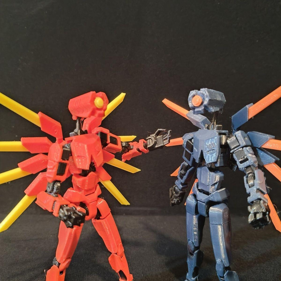Yiran toy Ultrakill V1 Roboter Actionfigur mehrgelenkig beweglich - Bild 1