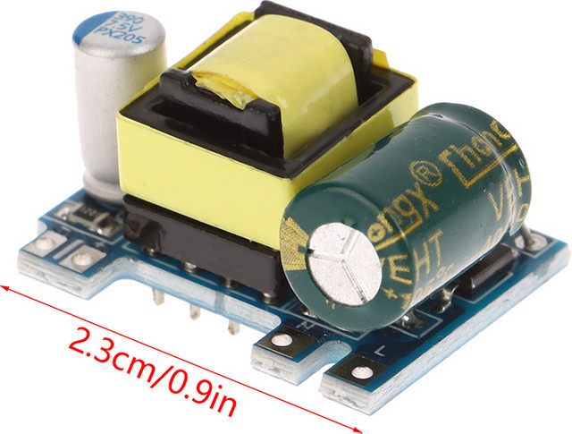 Isoliertes Schaltleistungsmodul 5V 700mA 3,5W Buck Regulator AC-DC Abwärtswandler von 220V auf 5V in Multicolour - Bild 1