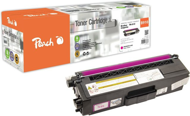 Peach B910 M Toner Cartridge Multicolor für Brother MFCL 9570 CDW, HLL 9310 CDW, HLL 9310 CDWT und HLL 9310 CDWTT (wiederaufbereitet) - Bild 1