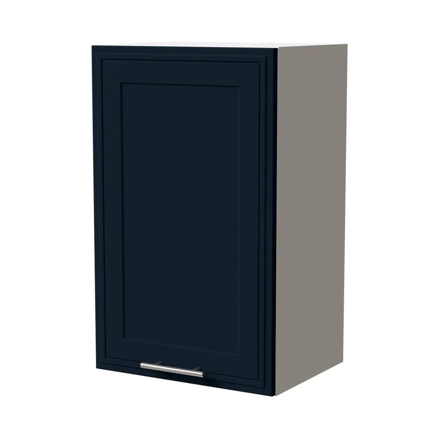 Feldmann-Wohnen Hängeschrank Salo in Weiß und Indigo Matt mit Kassettenoptik, B/T/H: 45 x 32,5 x 72 cm - Bild 2