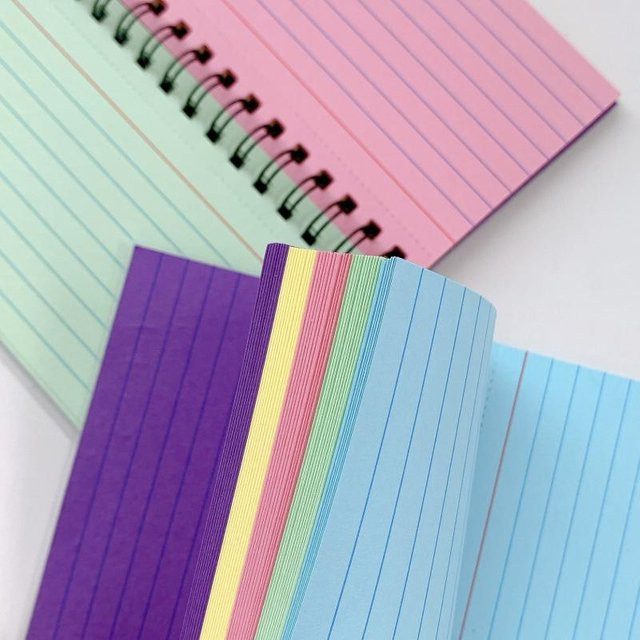 JETTING Mini-Notizbuch mit 50 Blatt, liniert, Softcover, mehrfarbig - Bild 1