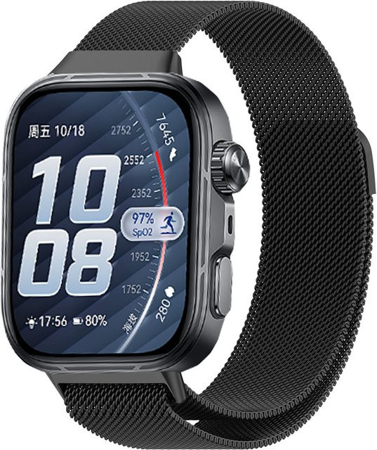 Huawei Uhrenarmband Milanaise, Edelstahl, Unisex - Bild 1