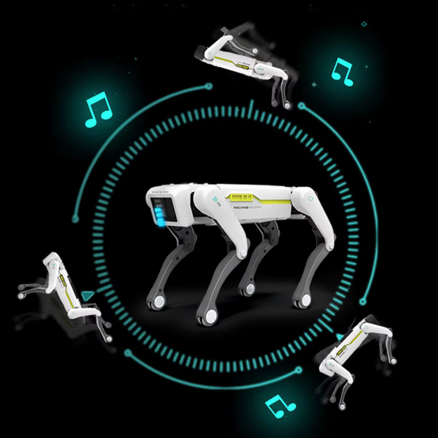 Teeggi Elektrischer RC Intelligenter Roboterhund, Mechanischer Hund, Lernspielzeug - Bild 4