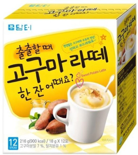 Damtuh Süßkartoffel Latte 40 x 18 g - Bild 1