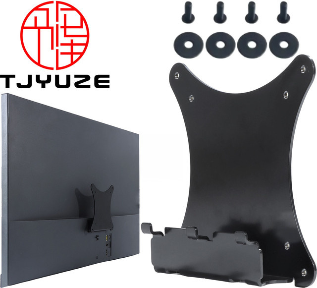 VESA-Adapter für Lenovo L-Serie L27q-10, L27q-20 und X-Serie X27q-10 in Schwarz für VESA 75x75 und 100x100 Monitore - Bild 1
