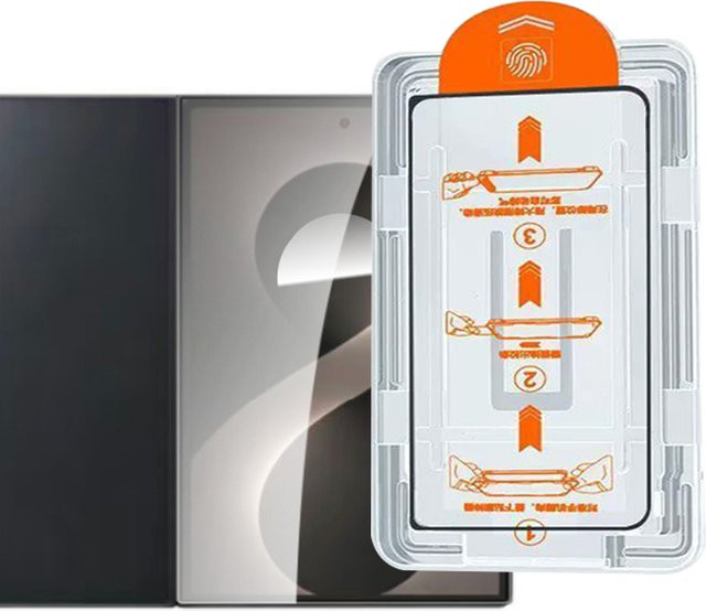 Gehärtetes Glas Displayschutzfolie für Samsung Galaxy Z Fold 7, transparent - Bild 1