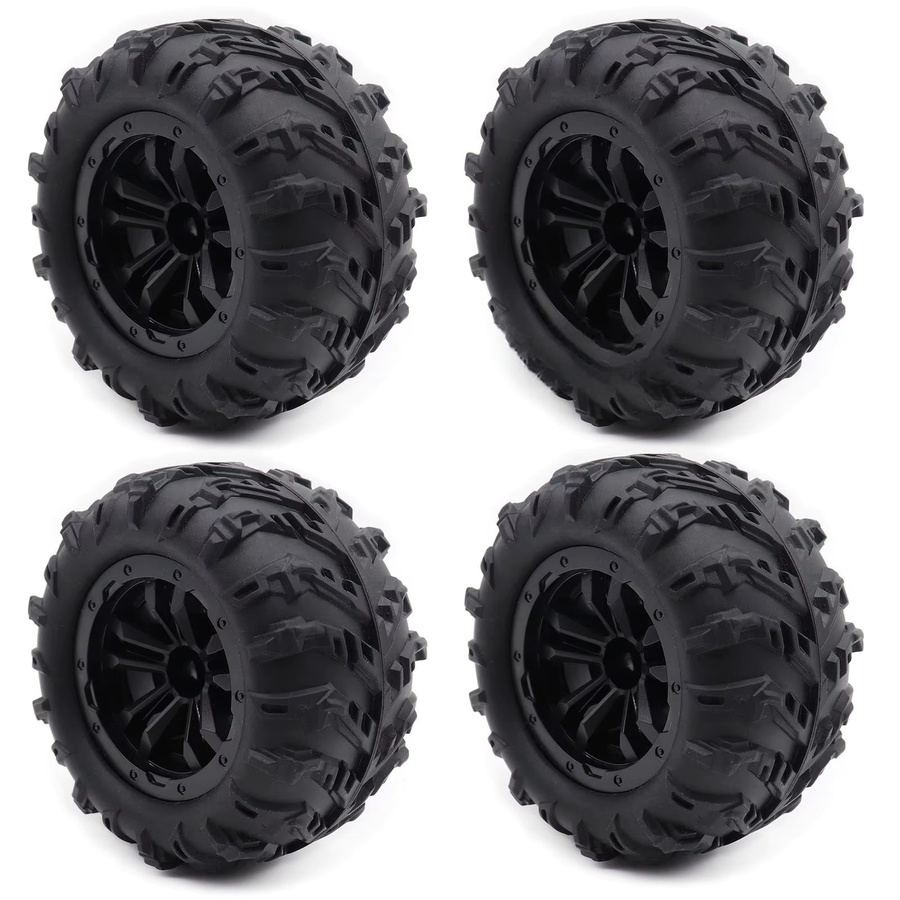 JJRC Reifen für RC-Auto, 4-teiliges Set, 1:16, 12mm Sechskant - Bild 2