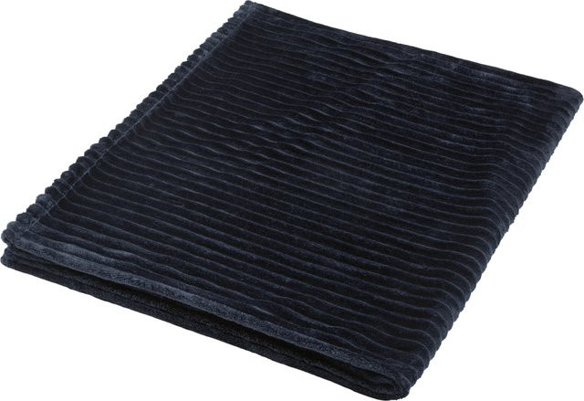 LIVARNO Kuscheldecke aus Polyester, gesteppt, Blau/Beige, B/H: 130 x 170 cm - Bild 1
