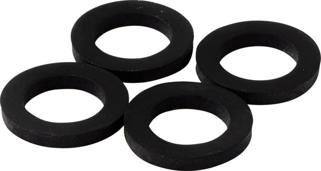 KÖRO Gummi-Ring für 3/4 Zoll Kupplungen, schwarz, 4 Stück, B/T/H: 15 x 24 x 3 mm - Bild 1
