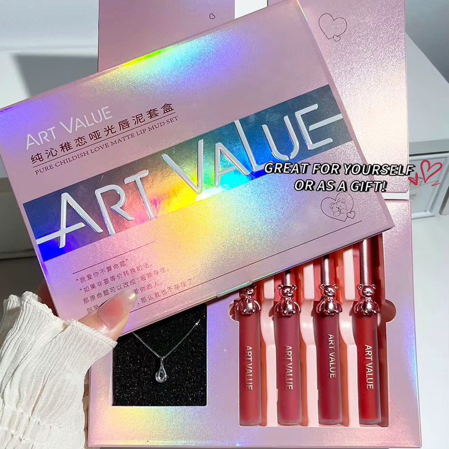 ART VALUE Lipgloss-Set, 4-teilig, Unisex - Bild 2