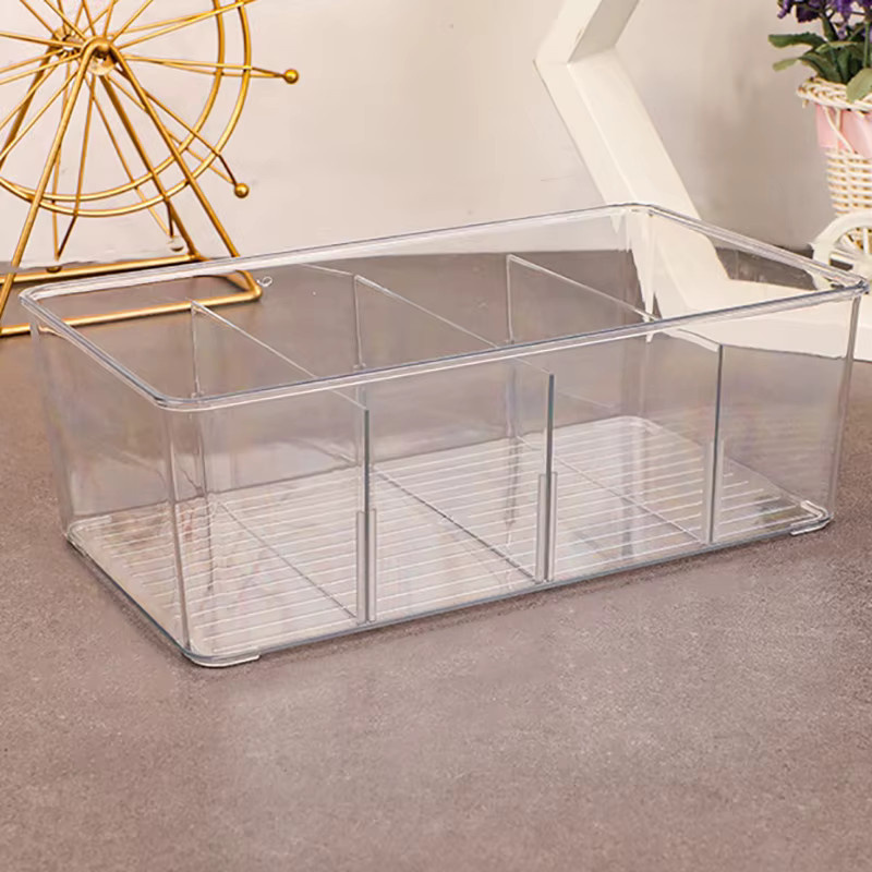 JETTING Teebeutel Aufbewahrungsbox aus Acryl mit Deckel, transparenter Organizer für Tee und Kaffee - Bild 2
