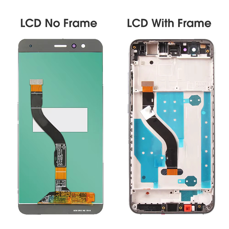 Original Huawei P10 Lite LCD Display Touchscreen mit Rahmen in Schwarz für WAS-LX1 und WAS-LX2 - Bild 2