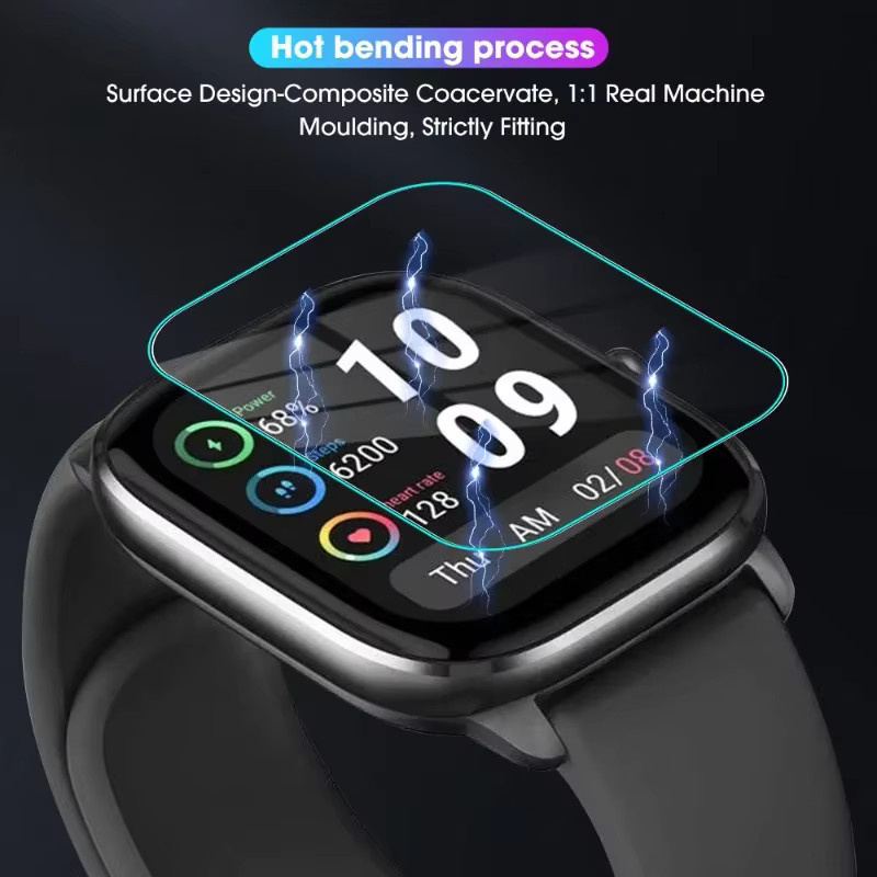 Xiaomi Displayschutzfolie aus gehärtetem Glas für Mi Band 8 Pro, transparent, 1-5 Stück - Bild 3