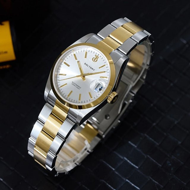 Baltany Armbanduhr, Automatik, Edelstahl, 36 mm, Herren - Bild 1