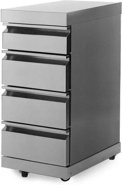 MyOutdoorKitchen Schubladenmodul Stainless Collection aus Edelstahl in Silber, B/T/H: 58,0 x 43,0 x 85,5 cm - Bild 1
