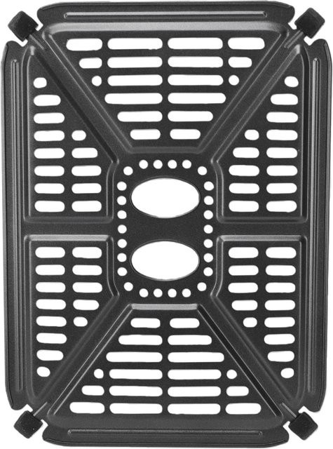 Fishine Grillplatte und Rostschale für Crispi FN101GY Fritteuse in Grau - Bild 1