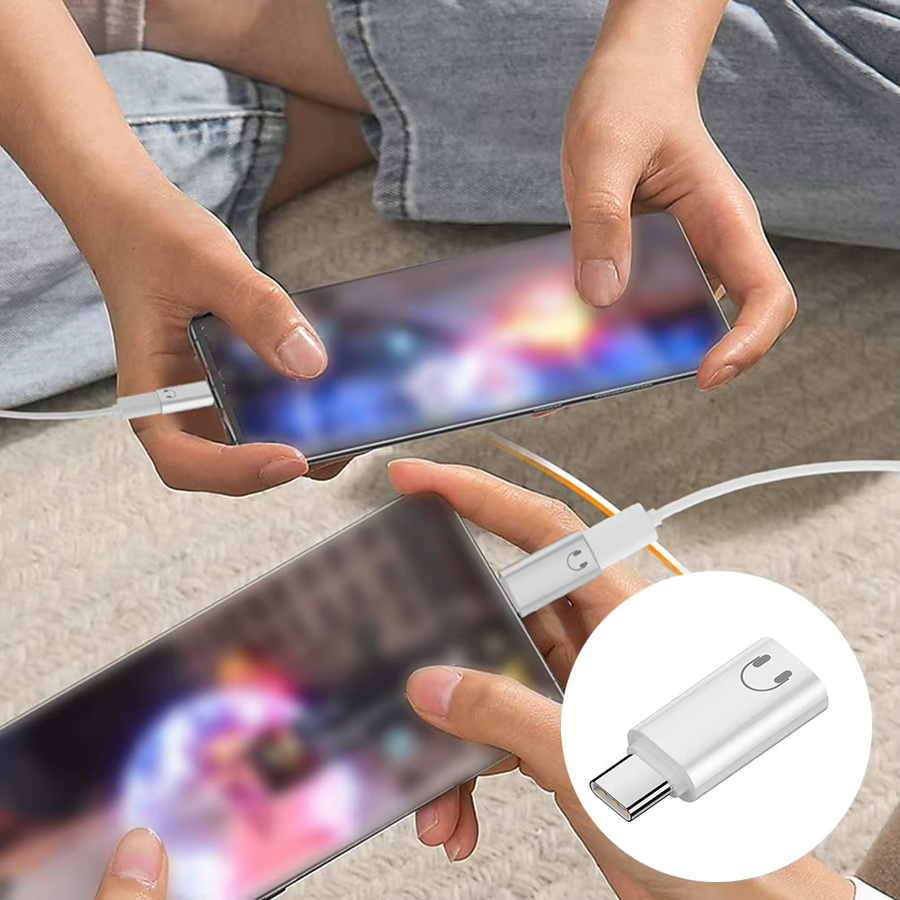 ALLOYSEED USB-C auf Lightning Audio-Adapter für iOS und iPhone 15 16 sowie Samsung Geräte - Bild 4