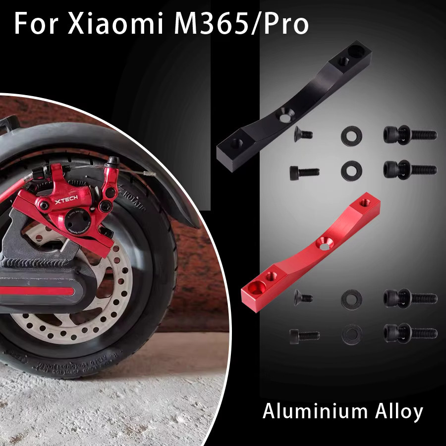 CNC Zoom Xtech HB100 Bremsadapter in Rot für Xiaomi M365 Pro 1S Pro 2 Elektroroller aus Aluminiumlegierung - Bild 3