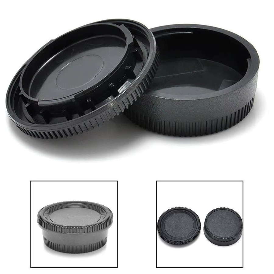Nikon Kamera-Frontkappe und Objektivrückdeckel in Schwarz für DSLR- und SLR-Objektive - Bild 3